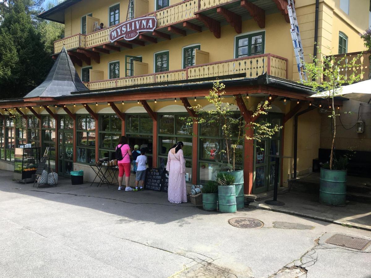 Vila Lužné Luhačovice Exteriér fotografie
